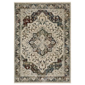 Oriental Weavers Capella CAP12 Beige / Multi Indoor Area Rug - 2'3" x 7'6" - 1 of 4