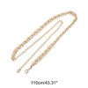 Unique Bargains Women's Faux Pearl Waist Chain Gold Tone 1 Pc - 3 of 4