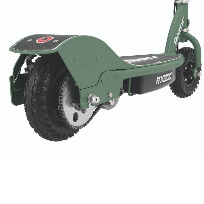 Razor RX200 Rear Wheel Drive Electric Powered Terrain Scooter - Olive Green, 4 of 10