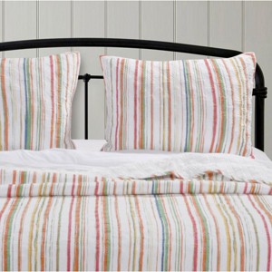 Greenland Home Fashions Sunset Stripe Multi Sham - 1 of 4