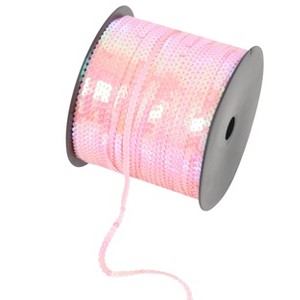 Alilang Flat Sequin Strip, 4mm String Metallic Sequin Strand, Paillette Metallic Sequin Trim Sewing String for DIY Crafts Embellishment, 197 Yards - 1 of 4