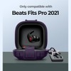 Dexnor Rugged Bumper Case for Beats Fit Pro (2021) Cases with Secure Lock, Shockproof Clear Cover with Carabiner & Keyring - 2 of 3