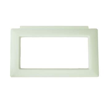 Swim Central 14" White HydroTools Wide Mouth Swimming Pool or Spa Trim Skimmer Face Plate