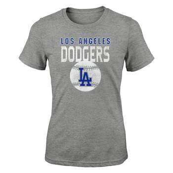 LA Dodgers - Dodger Stadium (White) Team Colors T-shirt