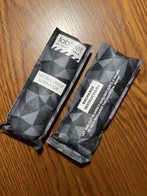 Fab Feet Women s By Foot Petals Deodorizer Charcoal Bags Black