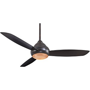 58" Minka Aire Concept I Bronze Wet-Rated LED Ceiling Fan for Outdoor Patio Gazebo Porch - 1 of 4