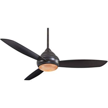 58" Minka Aire Concept I Bronze Wet-Rated LED Ceiling Fan for Outdoor Patio Gazebo Porch