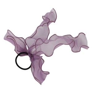 Unique Bargains Women's Classic Fashion Bow Hair Scrunchies 1 Pc - 1 of 3