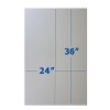 Flipside Foam Project Boards 10Pk White 36H X 48W 3004810 - 4 of 4