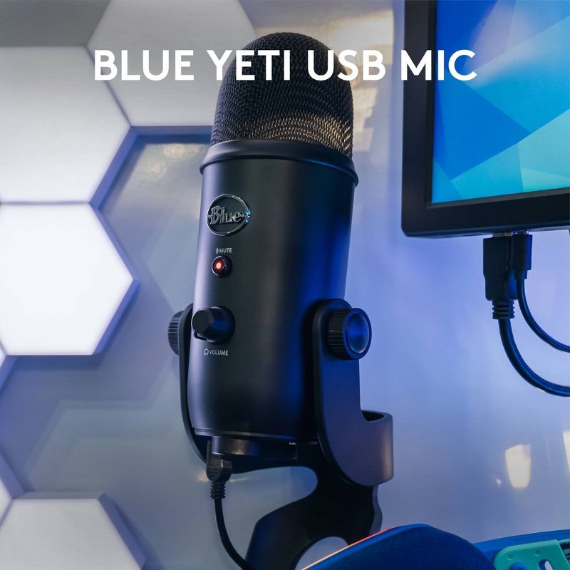 Yeti Condenser Microphone Gaming Bundle, 3 of 13