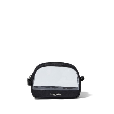 Baggallini Clear Travel Pouches 3 Piece Set Cosmetic Toiletry Bags : Target