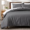 Cotton Flannel Duvet Cover & Sham Set by Bare Home - 2 of 4