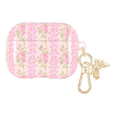 LoveShackFancy x Target – Case-Mate Blooming Heirloom AirPods Pro 3 Protective Case Strawberry Macaroon