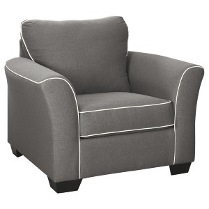 Domani Chair Charcoal Heather Gray - Signature Design by Ashley