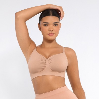 Feelingirl Women's Smooth Seamless Comfort Wireless Bra