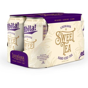 Abita Louisiana Sweet Tea - 6pk/12 fl oz Cans - 1 of 4