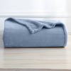 50"x60" 300 Recycled Velvetloft Throw Blanket Dark Blue - Berkshire Blanket & Home Co.: GRS & Oeko-Tex Certified - 3 of 3