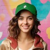 Dalix Heartly Ghost Embroidered Mens Womens Cotton Dad Hat Baseball Cap Adjustable - 3 of 4