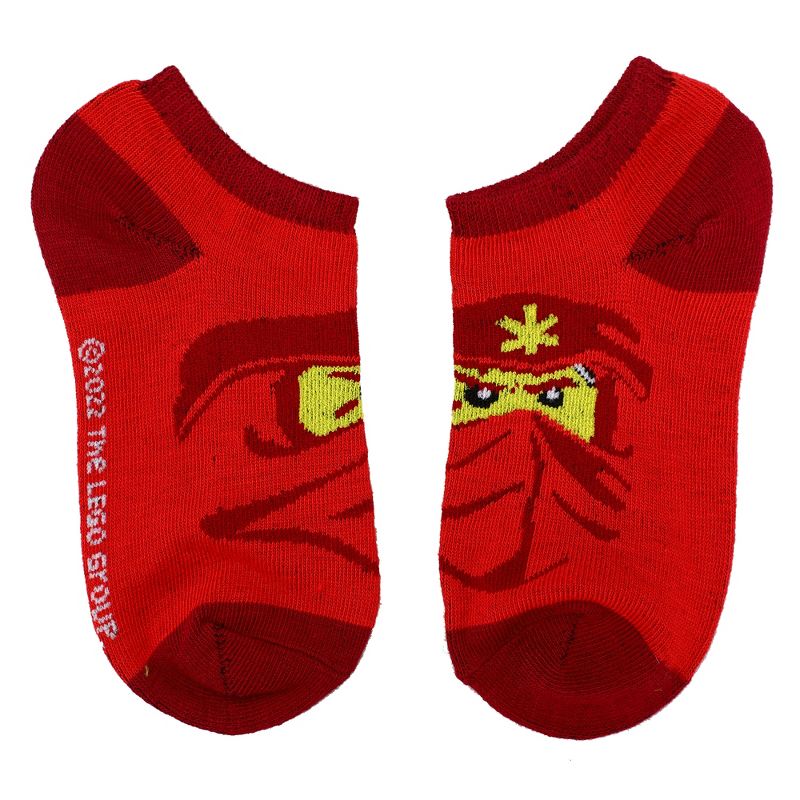 Lego Ninjago Characters Youth 6-Pack Ankle Socks, 2 of 7