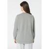 Roaman's Comfort+ Fleece Printed Sweatshirt - 3 of 4