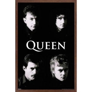 Trends International Queen - B&W Framed Wall Poster Prints - 1 of 4