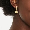 Bijoux Sport by Luv Aj MLB Gold Logo Huggie Earrings - 3 of 3