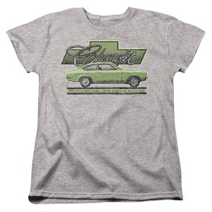 Women's Chevrolet Vega Car Of The Year 71 T-Shirt - 1 of 4