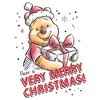Girls Winnie the Pooh Have a Very Merry Christmas T Shirt - 2 of 4