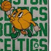 NBA Boston Celtics 60"x80" Cartoon Basketball Ultra Cozy Blanket - 2 of 3