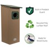 JCS Wildlife Recycled Poly Lumber Wood Duck House - 4 of 4