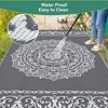 Outdoor Rug Reversible Patio Rug Plastic Straw Rug Waterproof Lightweight Rug - 4 of 4