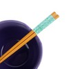 Silver Buffalo Disney The Little Mermaid Ariel 20-Ounce Ceramic Ramen Bowl and Chopstick Set - 2 of 4