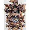 One Day Musical Cuckoo Clock – 14" Dancers, Five Hand-carved Maple Leaves & One Bird – Traditional Design By River City Clocks - 2 of 4
