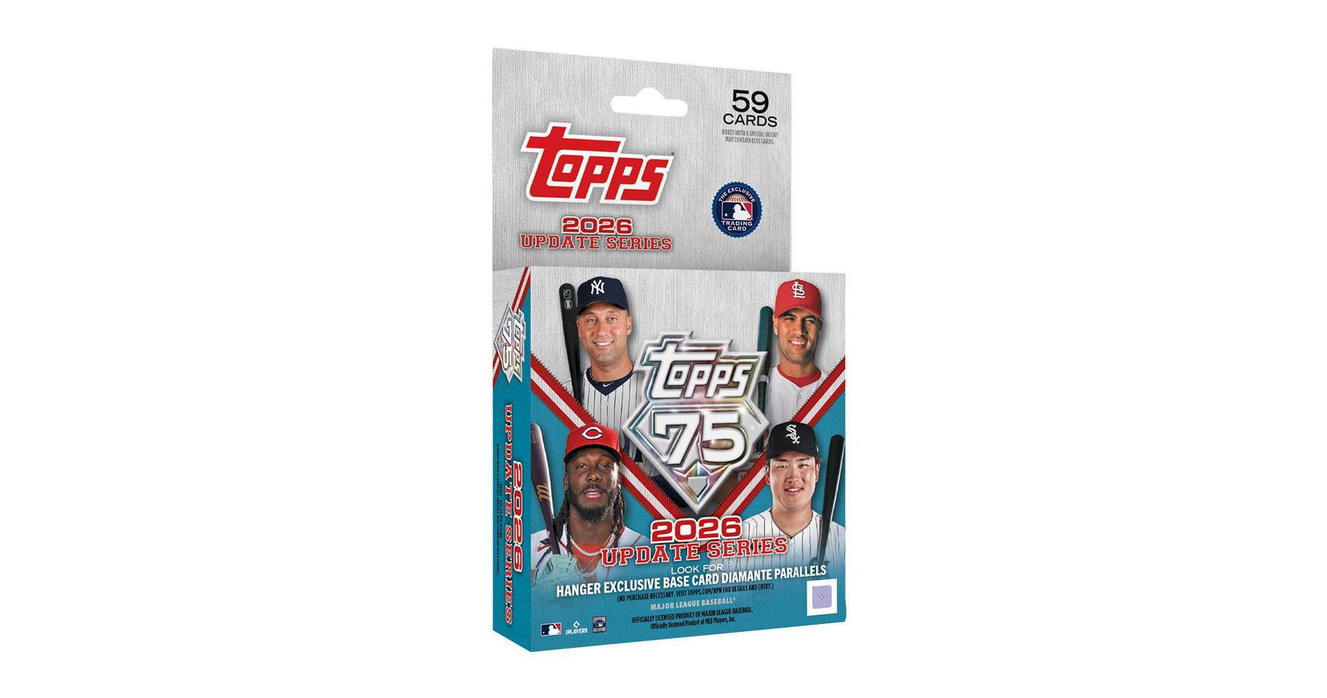 2026 Topps MLB Update Series Baseball Trading Card Hanger Box