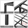 14 Inch Twin Bed Frame No Box Spring Needed, Heavy Duty Metal Platform Bed Frame Twin Size for Bedroom Easy Assembly, Noise Free, Black, Tiwn - 4 of 4