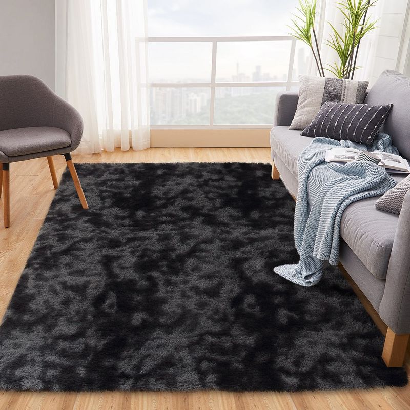Shag Area Rug Modern Plush Fluffy Carpet Rugs Shaggy Rug for Bedroom Living Room, 3 of 9