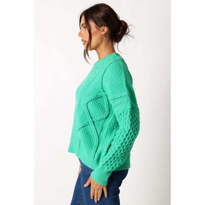 Petal and Pup Womens Bentley Knit Sweater, 3 of 7