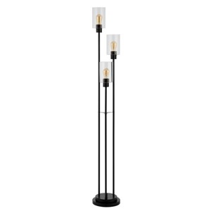 Remis 69" Floor Lamp - FLL4098 - Oil Rub Bronze - Safavieh - 1 of 4