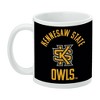 Kennesaw State Owls Ceramic Coffee Mug Novelty Gift Mugs for Coffee Tea and Hot Drinks 11oz White - 3 of 4
