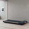 Syemin Treadmills Pad Running 2.25HP Cushioned Belt Folding Portable Treadmill Spacious Surface Under Desk Home Gym Exersice, Brown, 45.7"*19.1"*4.2" - 2 of 4