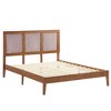 Modway Sirocco Rattan and Wood Full Platform Bed - 2 of 4
