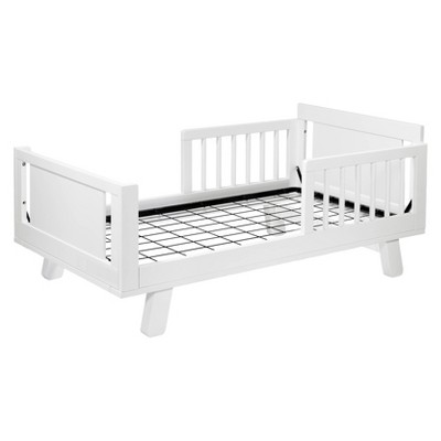 White Pinewood Junior Bed Conversion Kit for Toddler Crib