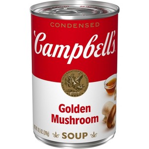 Campbell's Condensed Golden Mushroom Soup - 10.5oz - 1 of 4