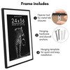 Americanflat Gallery-Style Picture Frame with Mat to Secure Artwork, Prints, and Photos - 4 of 4
