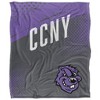 City College Of New York Fan Zone Silky Touch Super Soft Throw Blanket 50x60 - 2 of 4