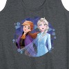 Women's - Frozen 2 - Anna & Elsa Graphic Racerback Tank - 2 of 4