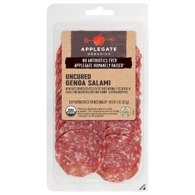 Applegate Organics Uncured Genoa Salami - 4oz