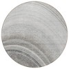 Gray Silver And Beige Abstract Washable Indoor Outdoor Area Rug - 4 of 4
