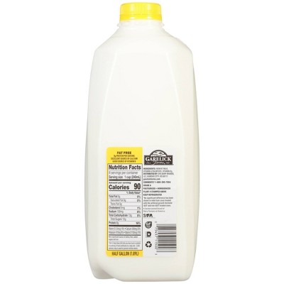 Garelick Farms Fat-Free Skim Milk - 0.5gal