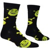 Crazy Socks, Shrek Heads, Funny Novelty Socks, Large - 3 of 4